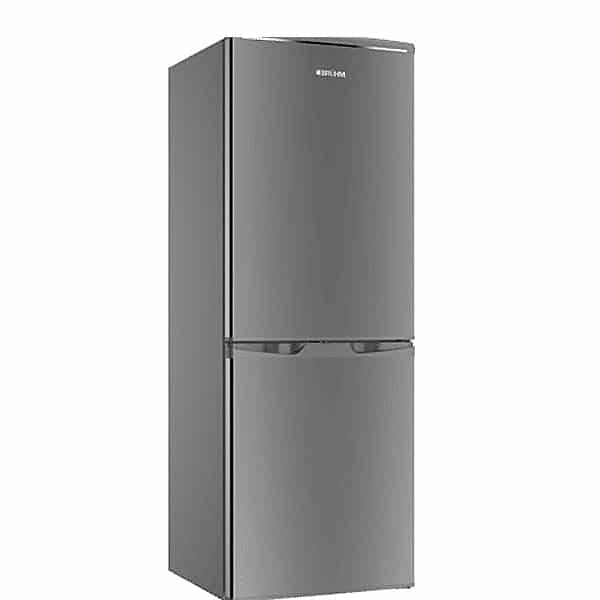 BRUHM 126L Double Door Bottom Freezer Refrigerator (136CMDS)