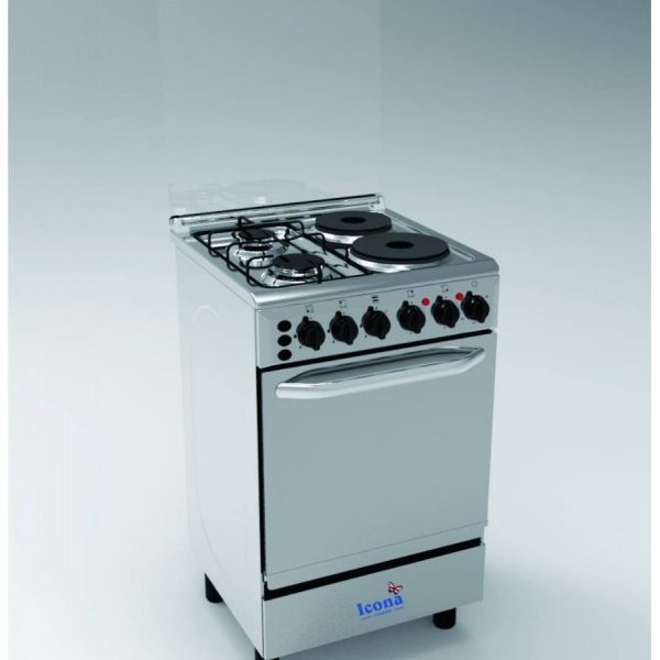 Icona 4 Burner ( 2 Gas & 2 Electric) Oven and Grill