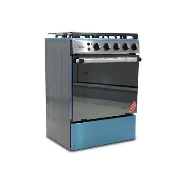 Midea 4 Gas Burner 60x60cm with Oven and Grill (24LMG4G027)