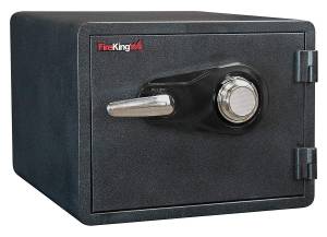 FireKing KY0913-1GRCL Business Class 1-Hour Rated Fire Safe Combination Dial Lock, MagPROOF Anti-Magnet Tamperproof, Water Resistant, 14" Height, 18.5" Wide, 19" Length, Metal, Black - Image 6