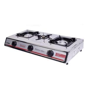 Innova 3 Burner stainless steel table top Gas Stove (I-3GS-SS)