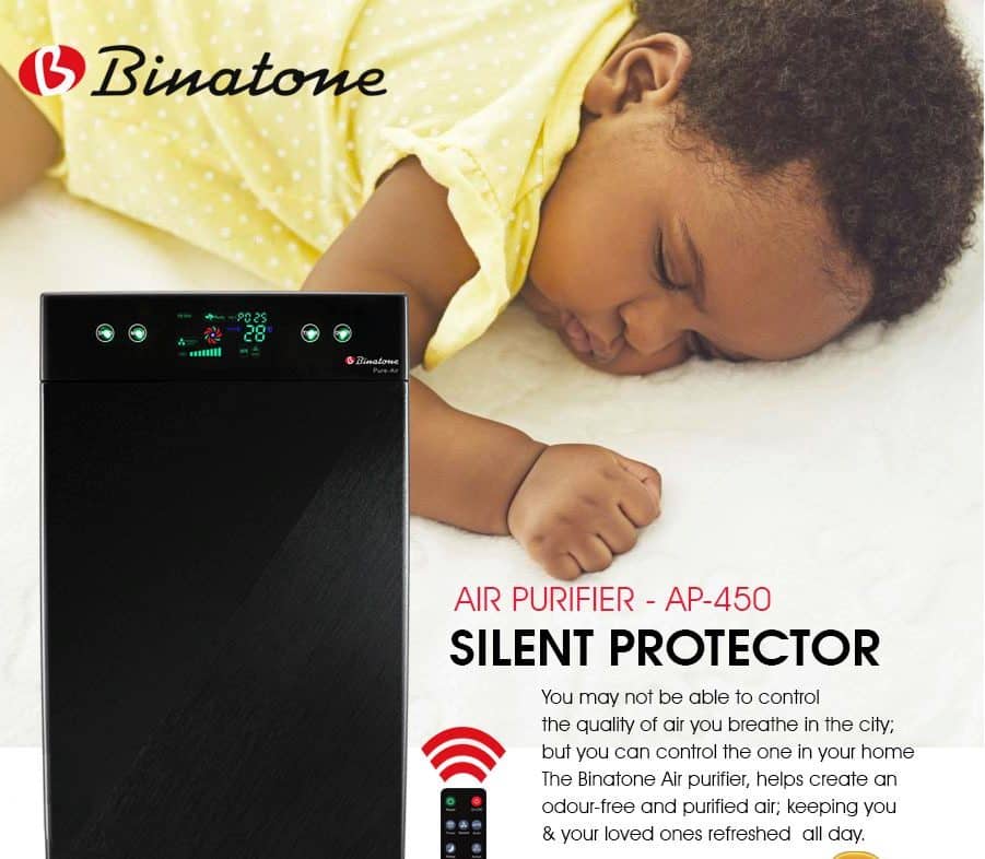 Mothers care for your child with Biantone air purifier 