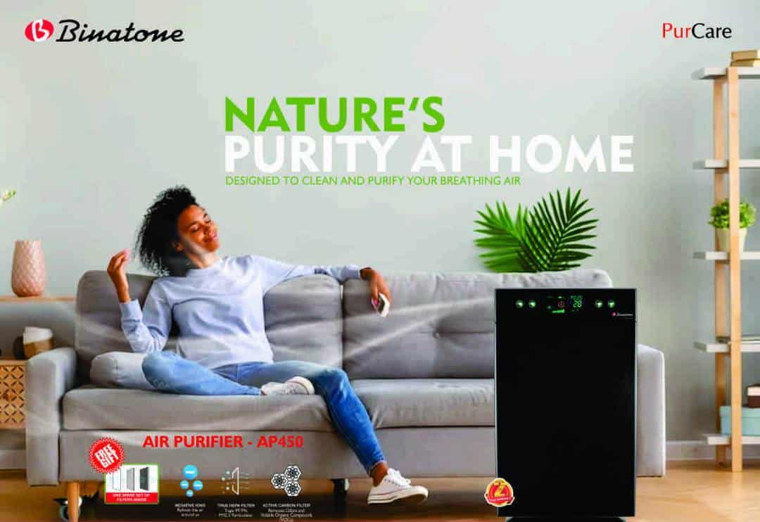Natures oure air only by Binatone Air purified 