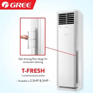 Gree Floor standing AC in Accra Ghana Goodluck Africa Ltd 5.0 Hp Air conditioner