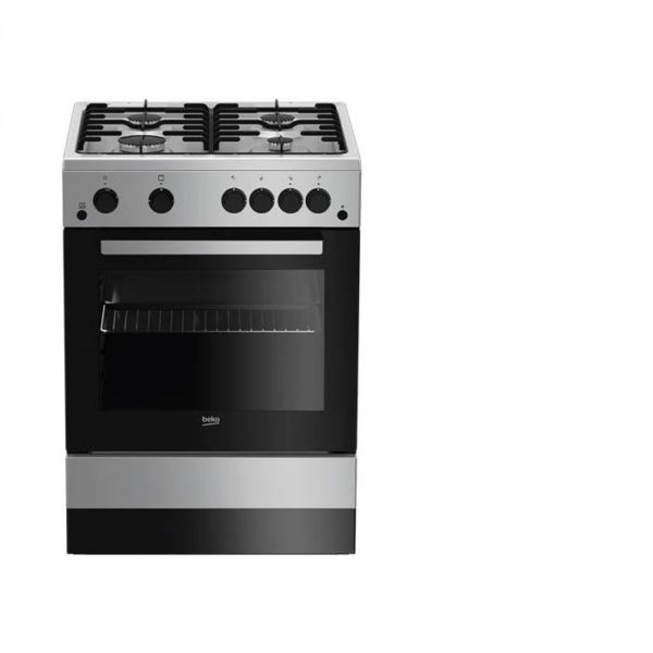 Beko 4 burner gas cooker with oven and grill and auto ignition