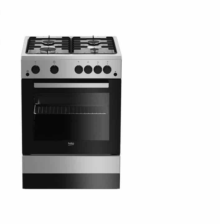 Beko 4 burner gas cooker with oven and grill and auto ignition