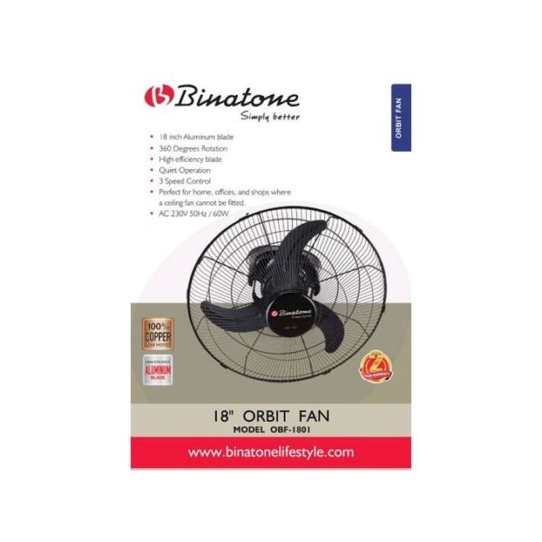 Binatone Orbit Fan 1801