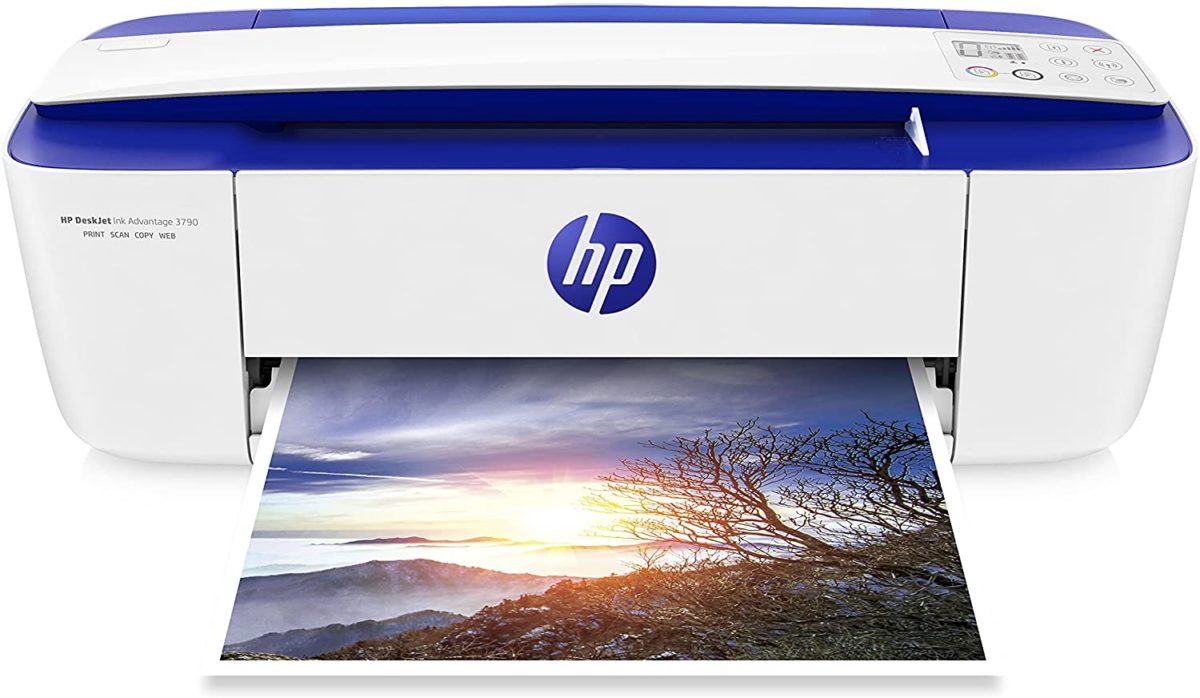 HP DeskJet Ink Advantage 3790 All-in-One Printer Wireless, Print, copy, scan - Blue - T8W47C