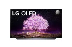 LG OLED 4K TV 48 Inch C1 series, Self lighting OLED, a9 Gen4 AI Processor 4K, Perfect Black, & Perfect Color (OLED48C1PVB) (1)