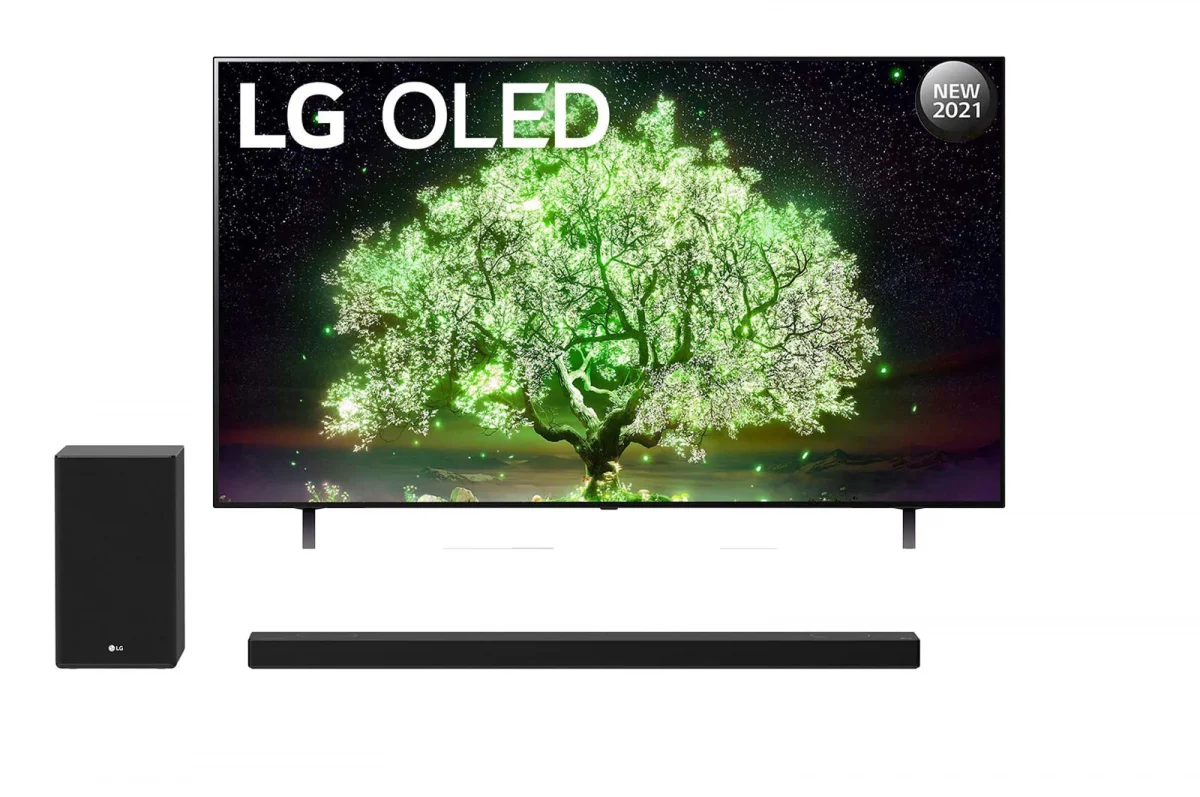 LG OLED 4K TV 55 Inch A1 series, Self lighting OLED, a7 Gen4 AI Processor 4K, Perfect Black, & Perfect Color (OLED55A1PVA) (1)