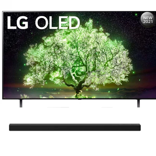 LG OLED 4K TV 55 Inch A1 series, Self lighting OLED, a7 Gen4 AI Processor 4K, Perfect Black, & Perfect Color (OLED55A1PVA) (1)
