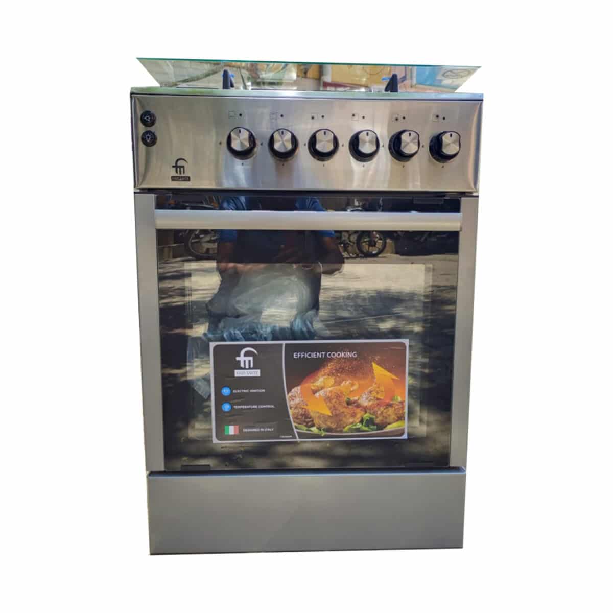 Fair Mate 4 Burner Gas 1 Cooker 60×60cm, Oven and Grill