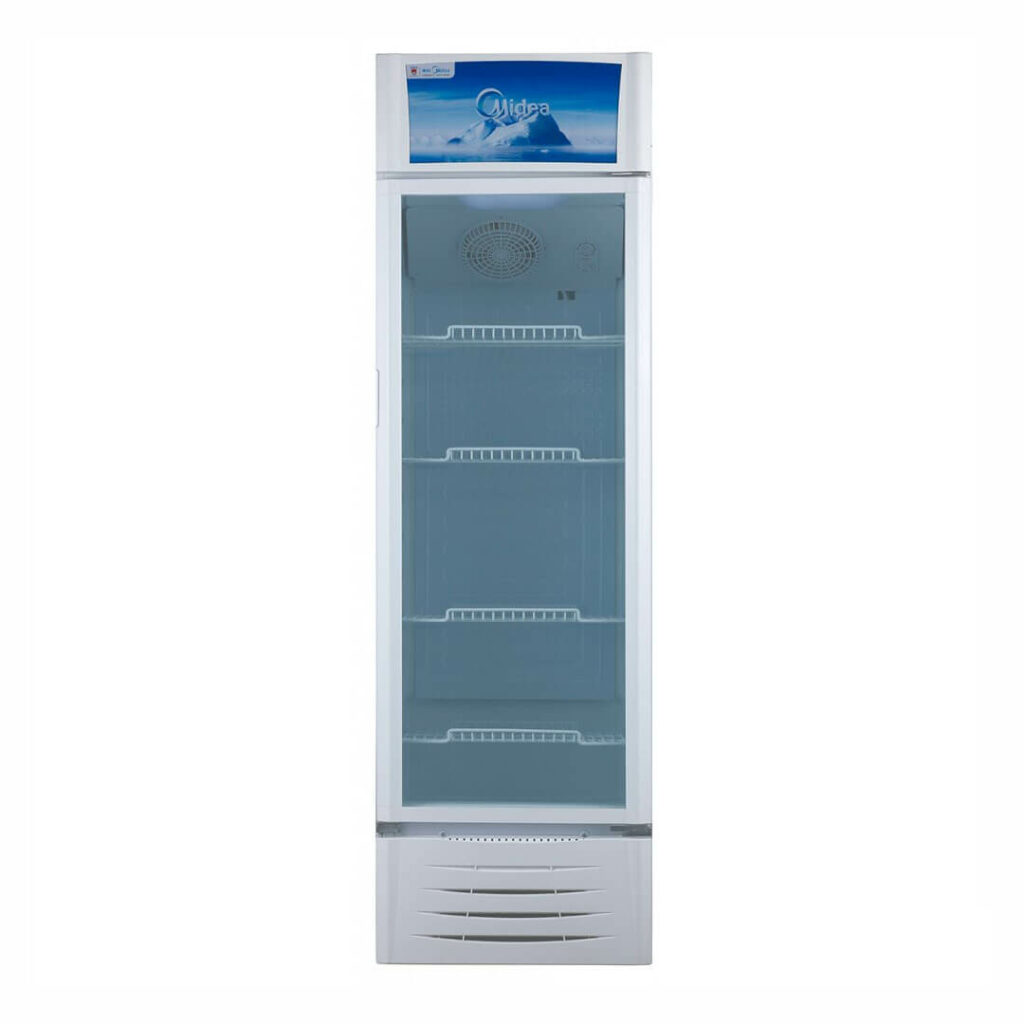 MIDEA 400LTR SINGLE DOOR DISPLAY FRIDGE (MDRZ432FZG21) Goodluck Africa