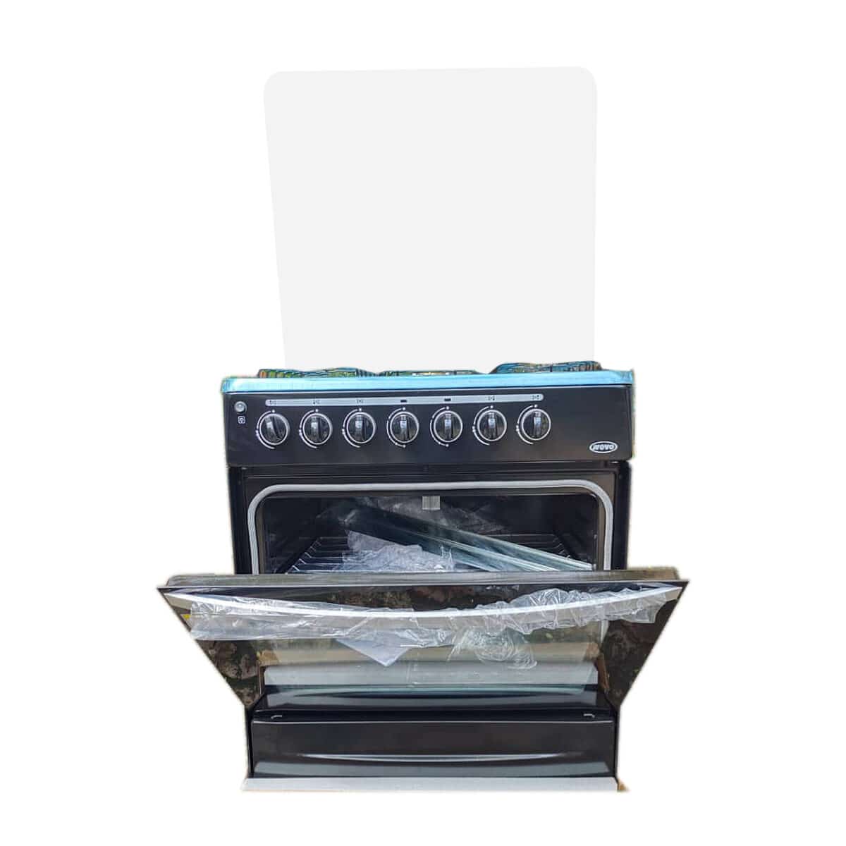 NOVO 5 Gas Burner with Oven and Grill 80x55cm