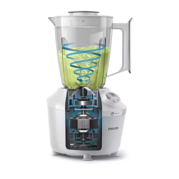 Philips 2L Blender 600W Ice Crusher With Plastic Jar HR2191/20