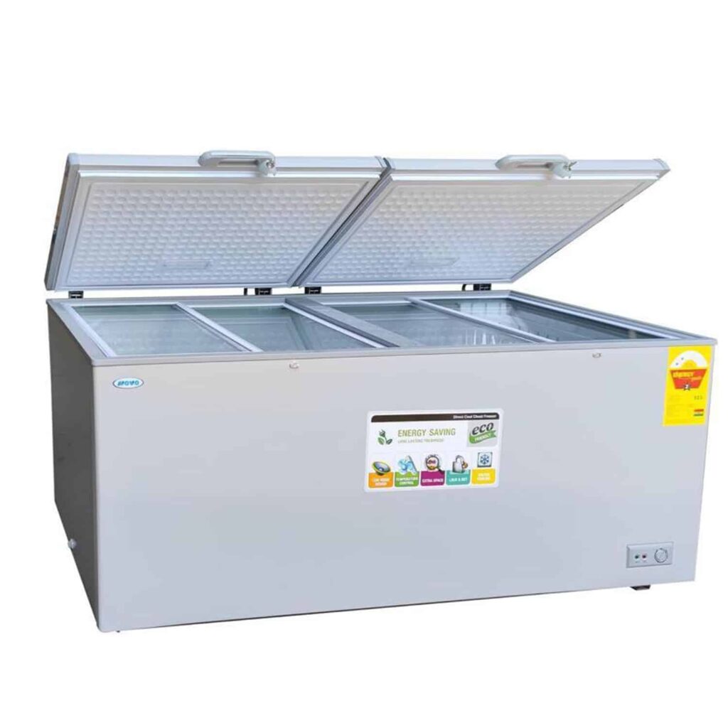 Novo 518Ltr Double Door Chest Freezer NV550CF Goodluck Africa