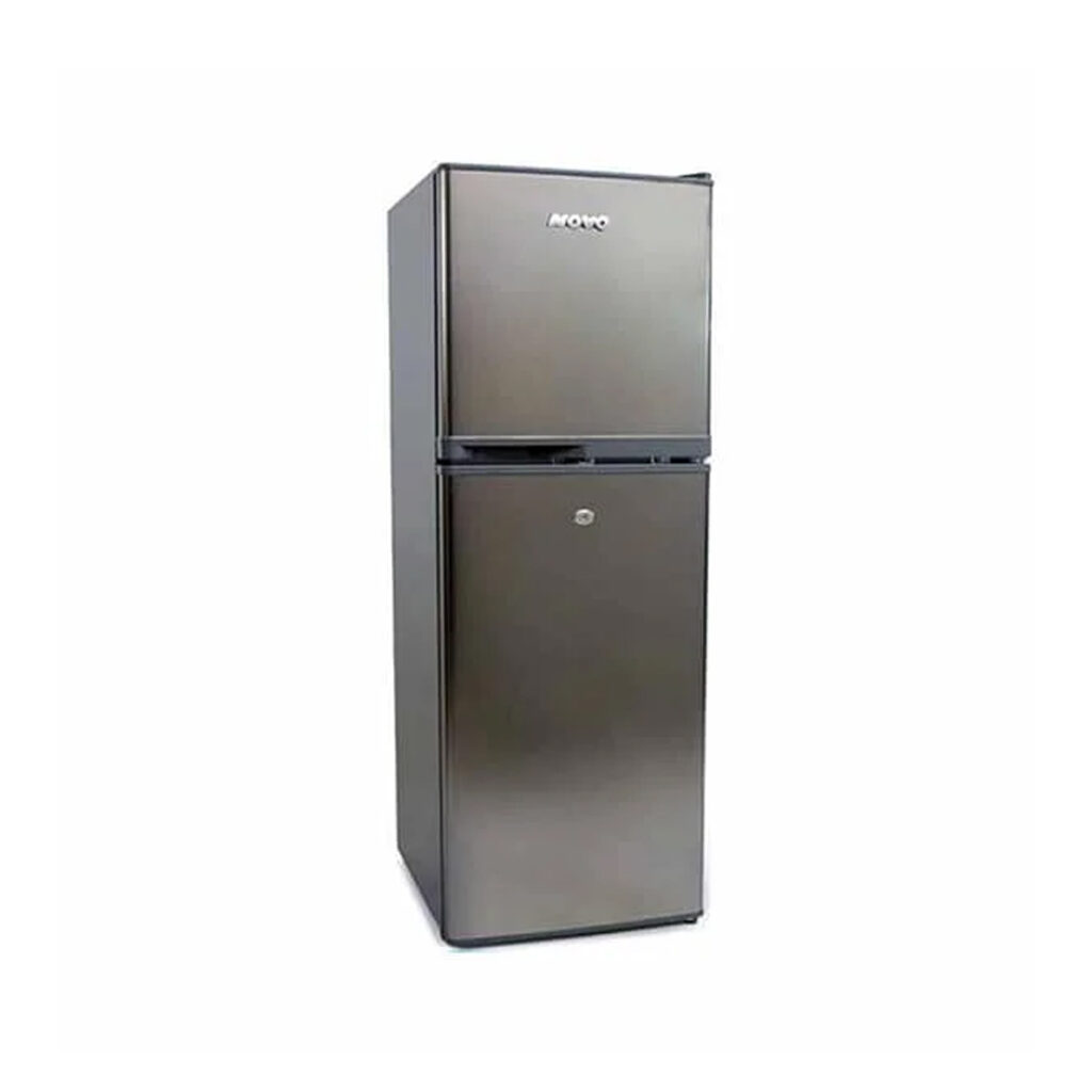 Novo NV-200RFDD 195L Double Door Top Freezer Fridge
