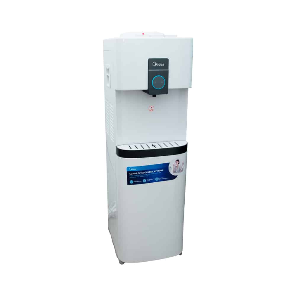 Midea Water Dispenser 16 Ltrs 3 Taps Storage Cabinet White YL2037S