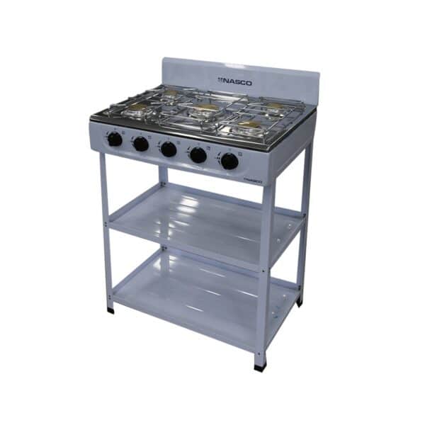 Nasco 4Burner Gas Stove with Stand NASGS-K4BSS-S