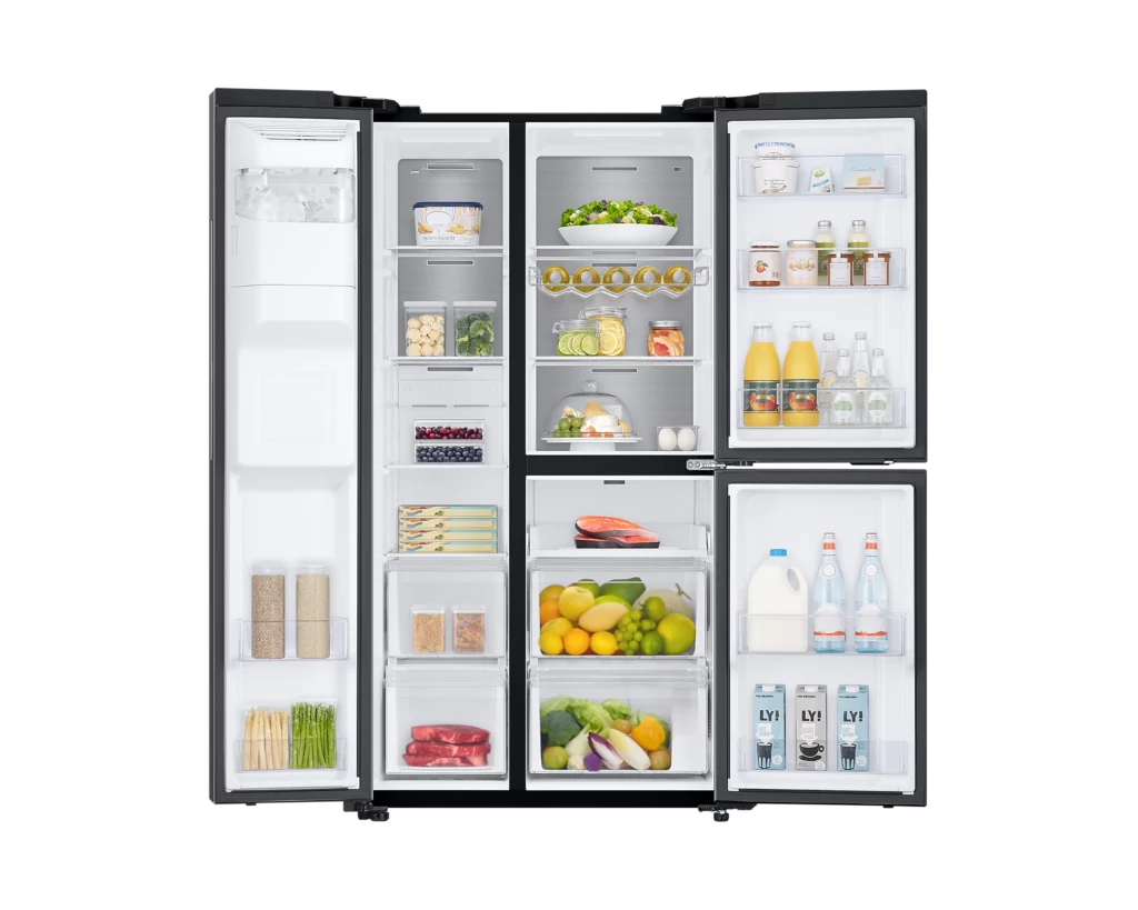 Samsung 600Litres Side-by-side 3 Doors Refrigerator RS65R5691B4/GH