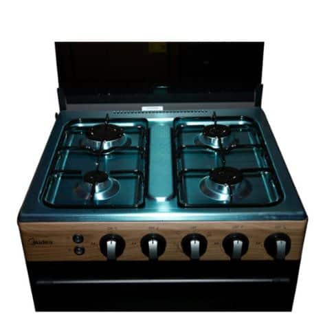 Midea 4 Burner Gas Cooker With Grill 60x60cm BMG6060-WD