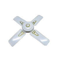 Novo 24inch Short Blade Ceiling Fan White/Brown - Image 2