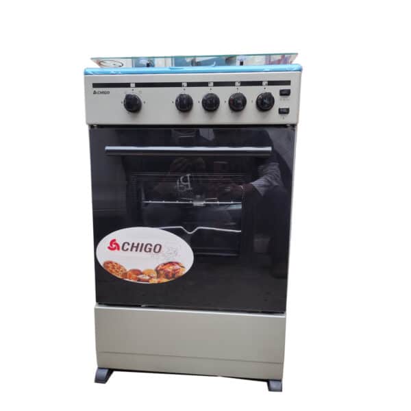 Chigo 4 Burner Gas Cooker 50x50 Oven and Grill
