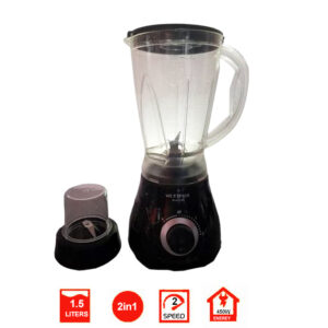 Westpool 1.5Litre 2in1 Electric Blender Black WP-666