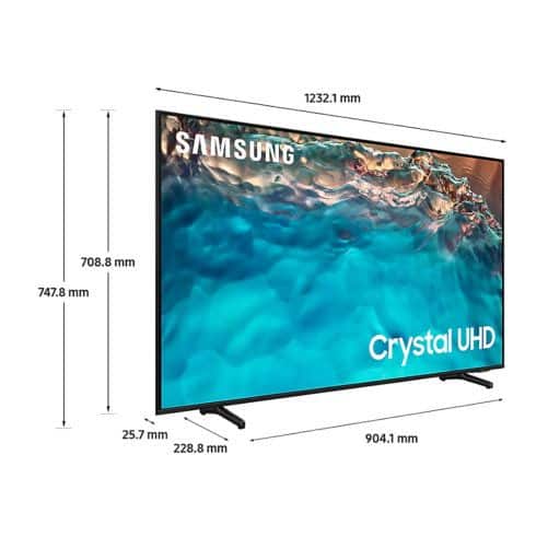 Samsung 65″ Crystal UHD 4K Smart TV UA65BU8000UXGH
