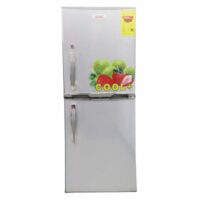 Suzika 193 Liters Double Door Top Freezer Fridge Sz25U-Silver