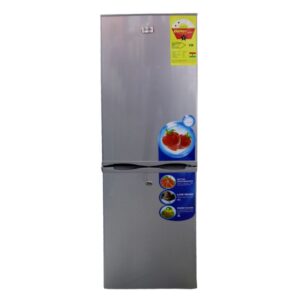 Suzika 195 Liters Double Door Bottom Freezer Fridge Sz28U-Silver
