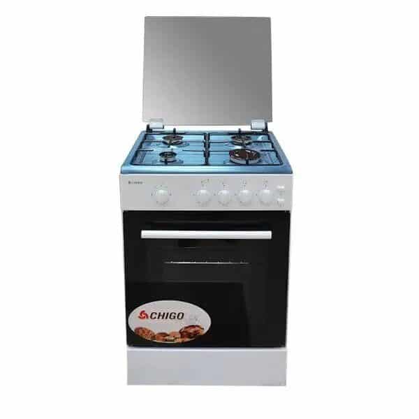 Chigo 4 Burner Gas Cooker 60x60 Oven and Grill