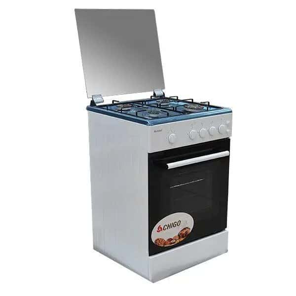 Chigo 4 Burner Gas Cooker 60x60 Oven and Grill