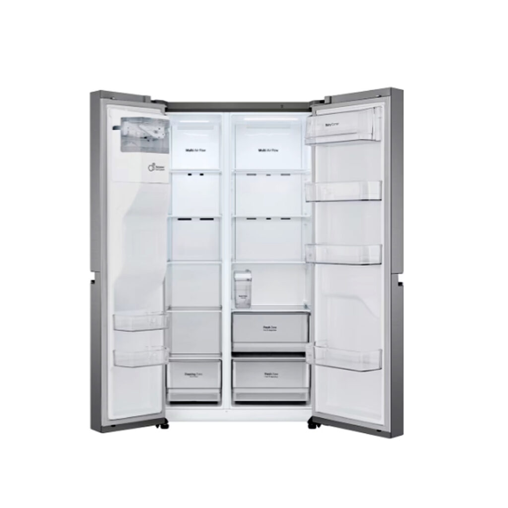 LG 674Liters Side by Side Refrigerator Smart Inverter Compressor Multi