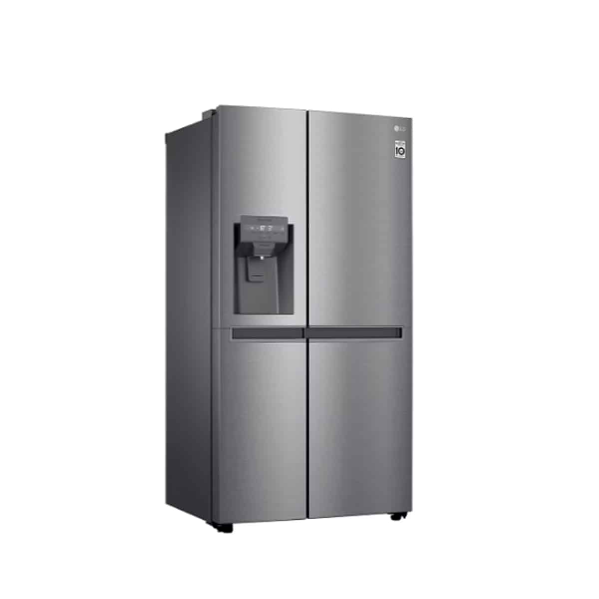 LG 674Liters Side by Side Refrigerator Smart Inverter Compressor Multi Air Flow Smart Diagnosis GC-L247SLRL
