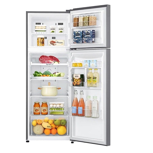 LG 333 Litres Smart Inverter Compressor Top Freezer Double Door Refrigerator GN-G382SLCB