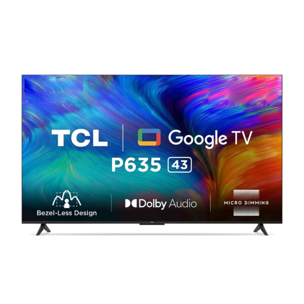 TCL 43″ 4K Smart Android HDR Frameless Google TV 43P635 - Goodluck TCL 43″ 4K Smart Android HDR Frameless Google TV 43P635 - Goodluck