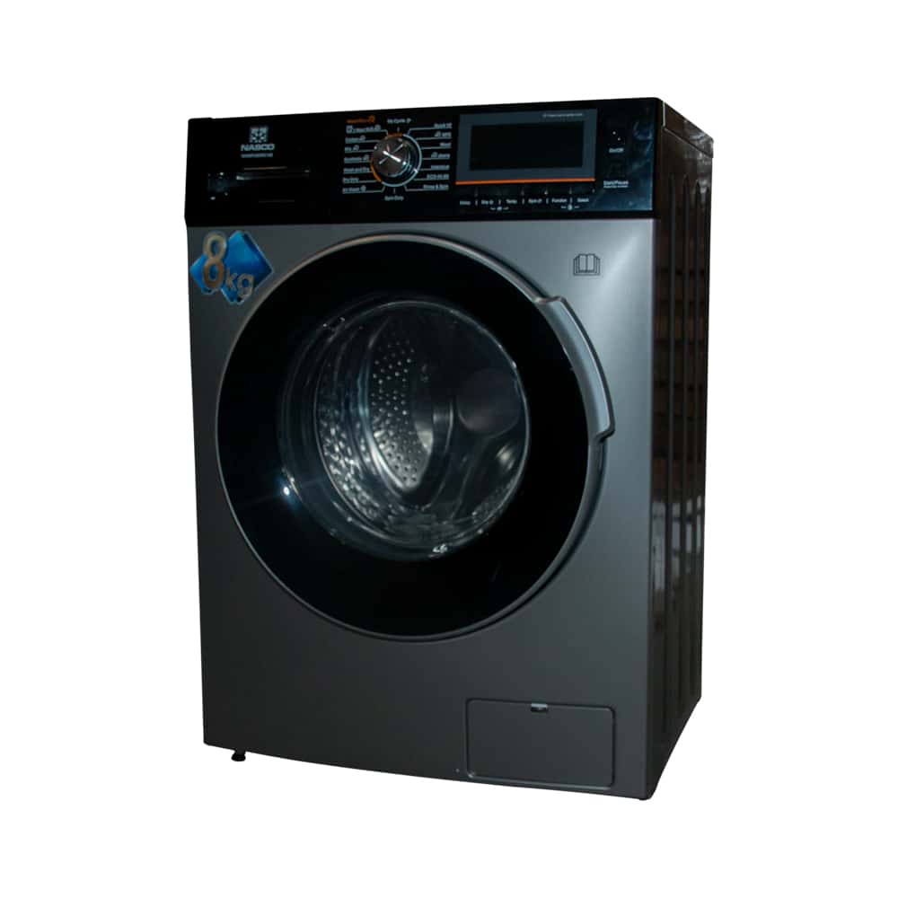 NasNasco front load 8kg Washer & Dryer Combo NASMFC80D6C14Eco 8kg Washer & Dryer Combo Washing Machine NASMFC80D6C14E