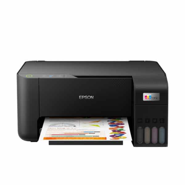 Epson Ecotank L3210 Black All-In-One Colour Ink Tank Printer with USB Connectivity