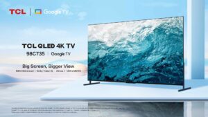 TCL 98 4K QLED Smart Google TV 98C735
