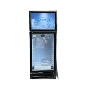 Novo 277L Double Door Top Freezer Display Fridge (NV-300SWF)