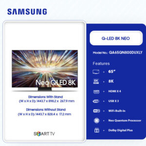 Samsung 65″ Neo QLED 8K Smart TV (QA65QN800DUXLY)